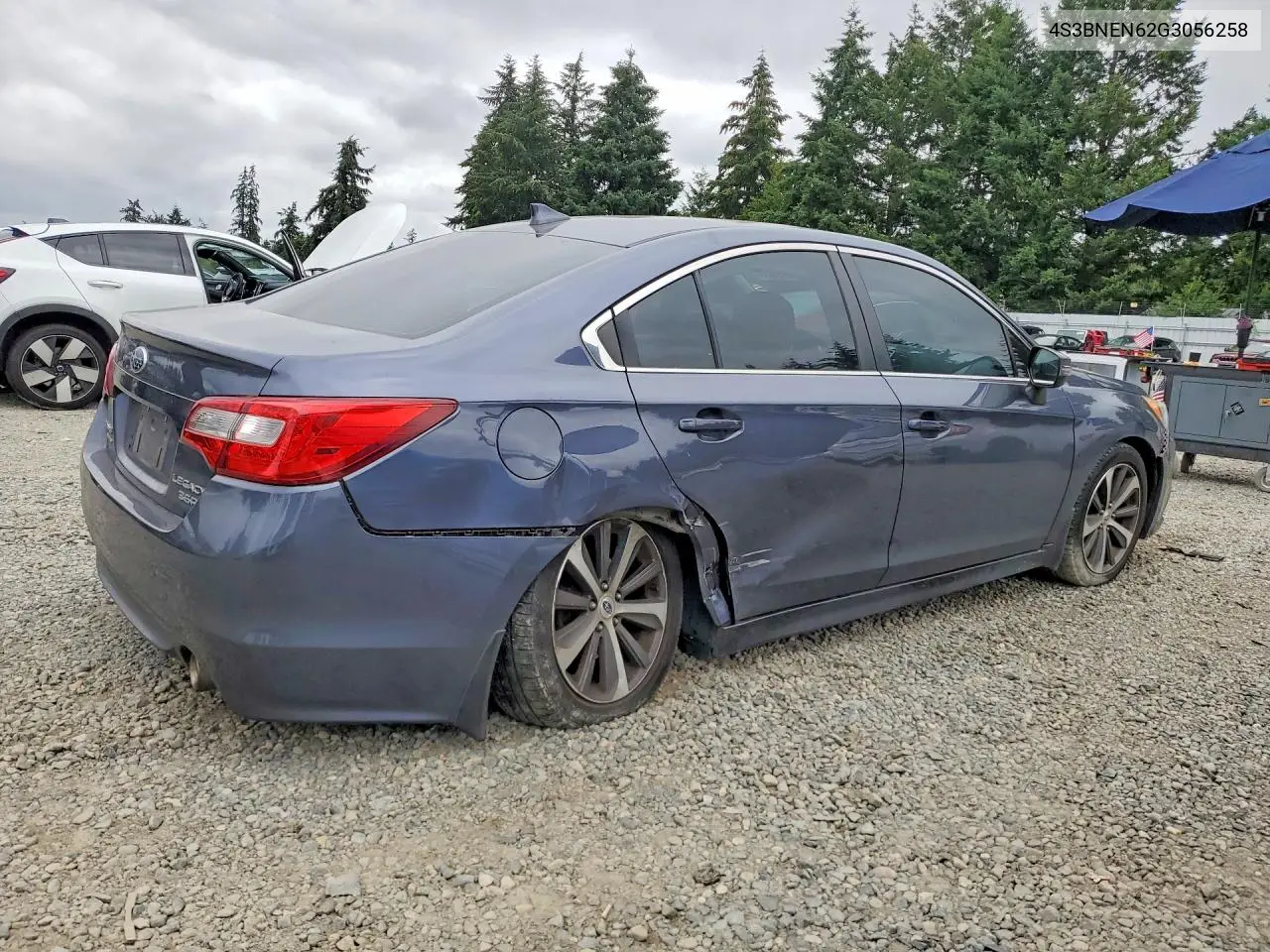 2016 Subaru Legacy 3.6R Limited VIN: 4S3BNEN62G3056258 Lot: 59372826