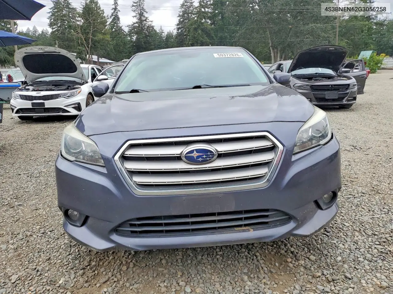 2016 Subaru Legacy 3.6R Limited VIN: 4S3BNEN62G3056258 Lot: 59372826