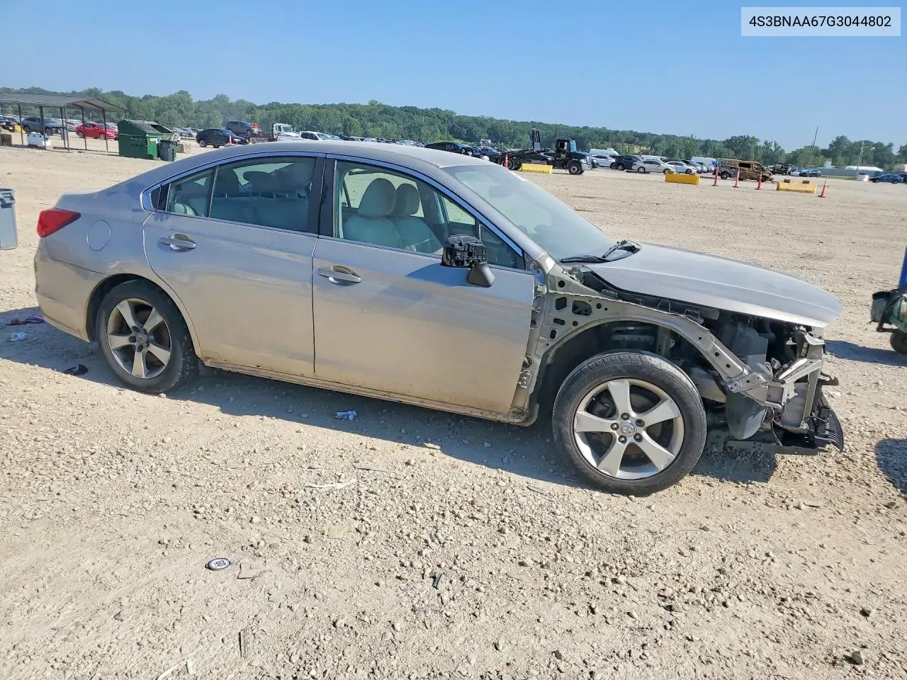 2016 Subaru Legacy 2.5I VIN: 4S3BNAA67G3044802 Lot: 60506586