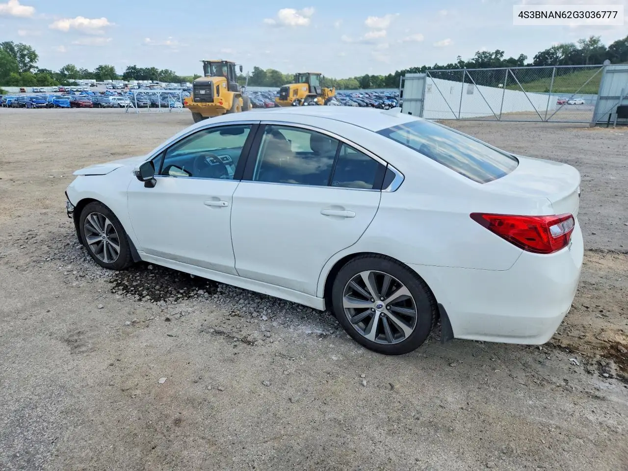 2016 Subaru Legacy 2.5I Limited VIN: 4S3BNAN62G3036777 Lot: 60845096