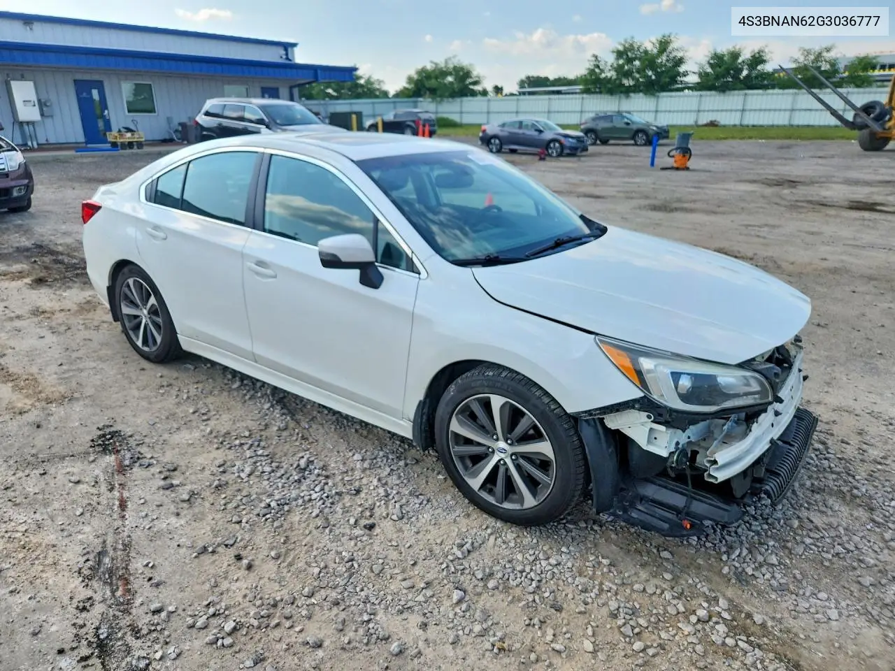 2016 Subaru Legacy 2.5I Limited VIN: 4S3BNAN62G3036777 Lot: 60845096