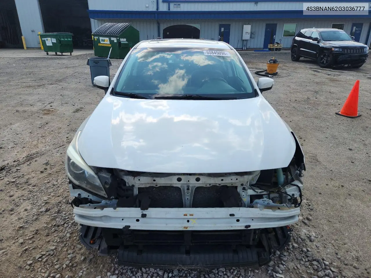 2016 Subaru Legacy 2.5I Limited VIN: 4S3BNAN62G3036777 Lot: 60845096
