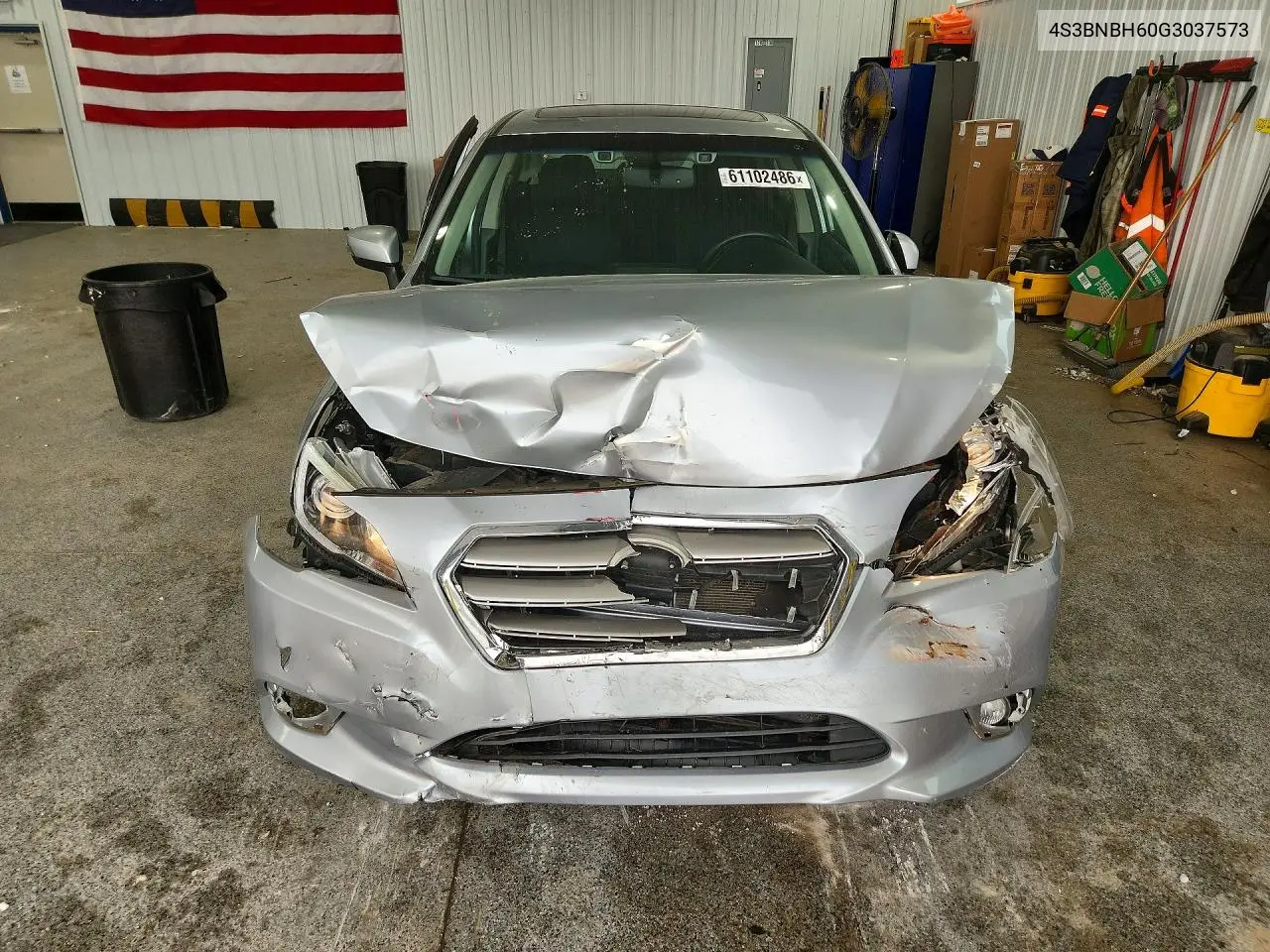 2016 Subaru Legacy 2.5I Premium VIN: 4S3BNBH60G3037573 Lot: 61102486