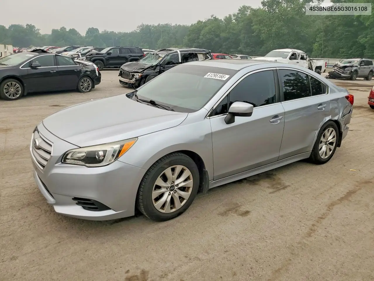 2016 Subaru Legacy 2.5I Premium VIN: 4S3BNBE65G3016108 Lot: 61295166