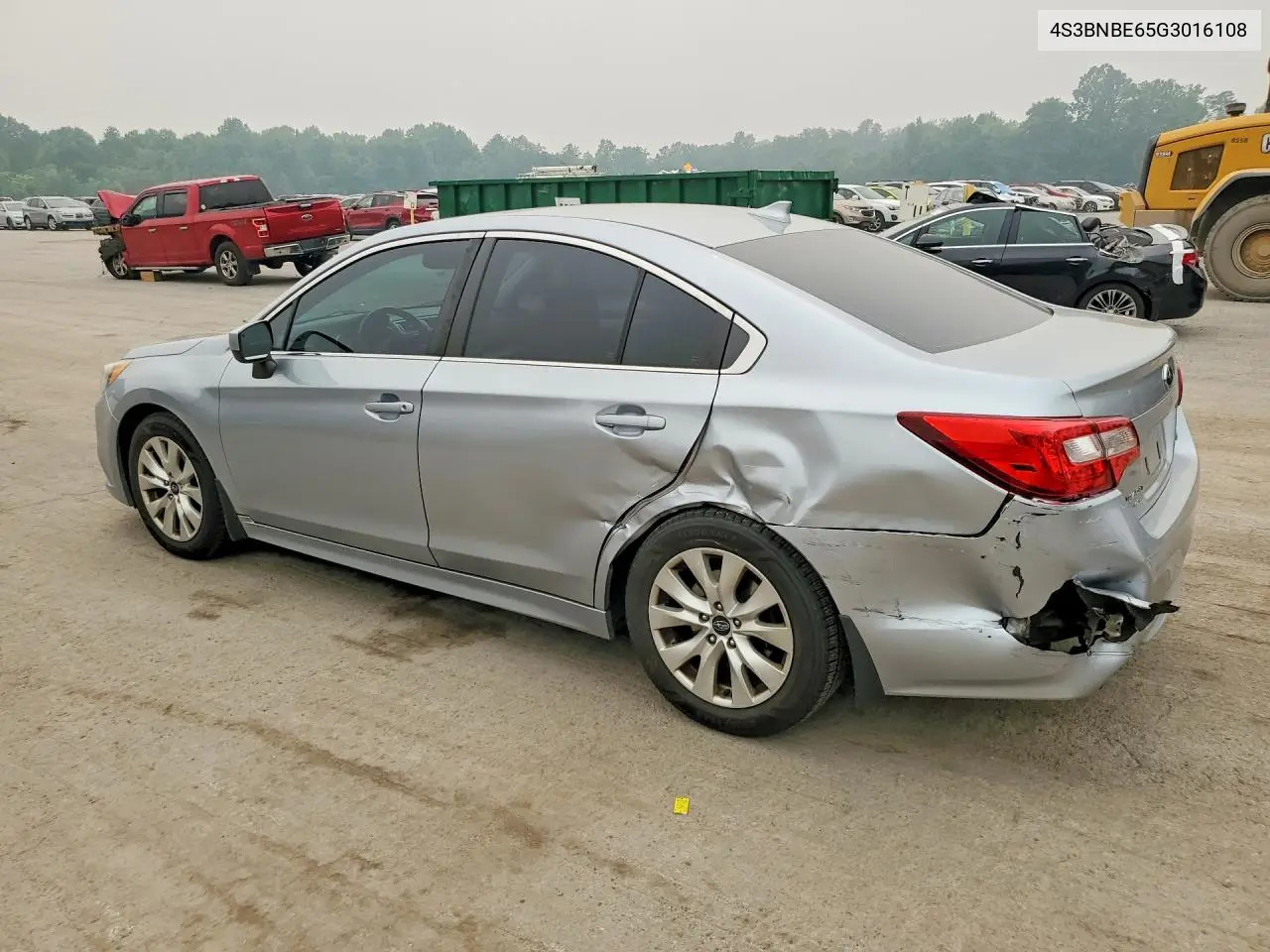 2016 Subaru Legacy 2.5I Premium VIN: 4S3BNBE65G3016108 Lot: 61295166