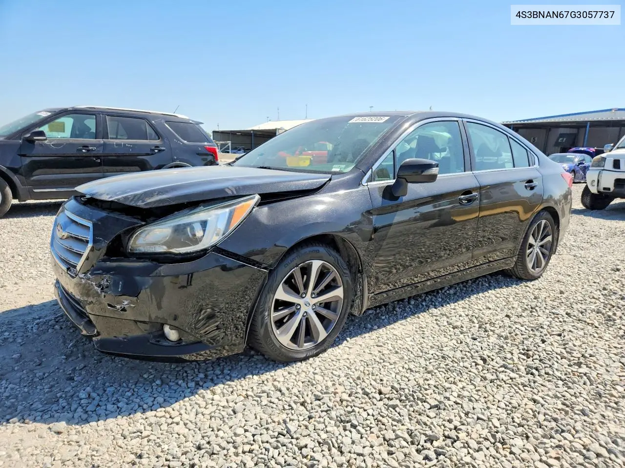 2016 Subaru Legacy 2.5I Limited VIN: 4S3BNAN67G3057737 Lot: 61625206