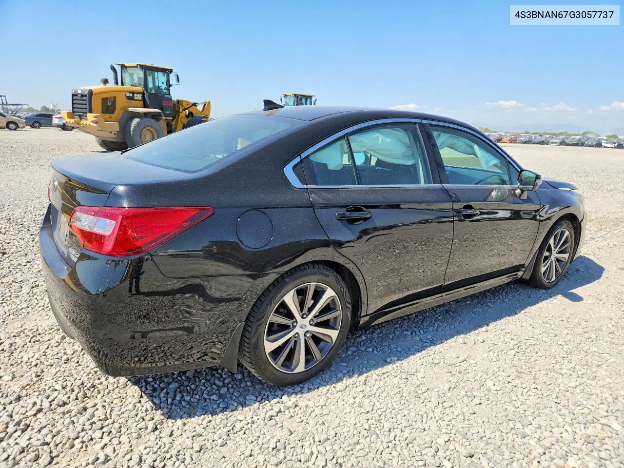 2016 Subaru Legacy 2.5I Limited VIN: 4S3BNAN67G3057737 Lot: 61625206