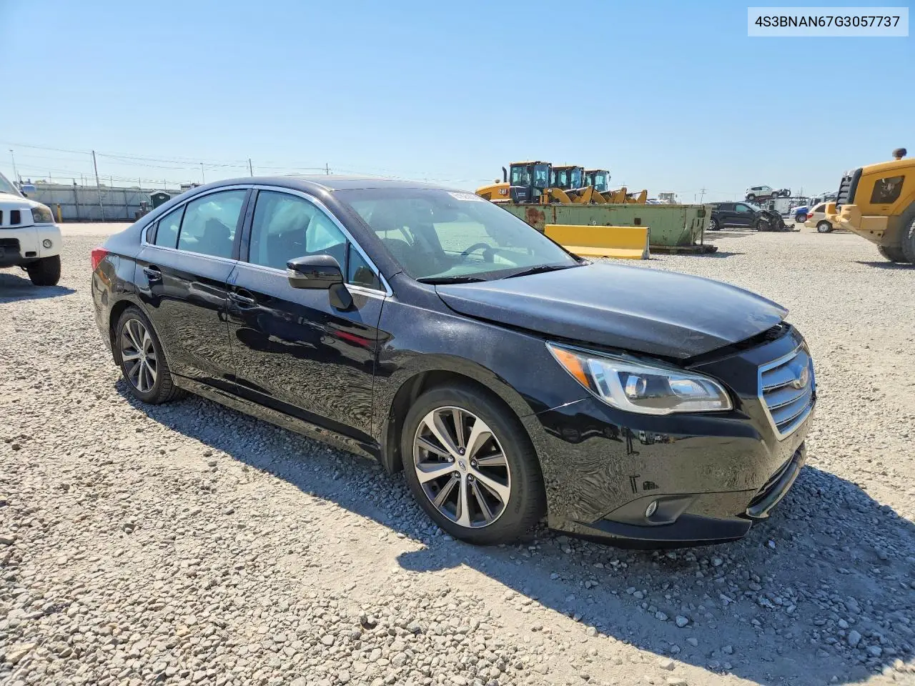 2016 Subaru Legacy 2.5I Limited VIN: 4S3BNAN67G3057737 Lot: 61625206