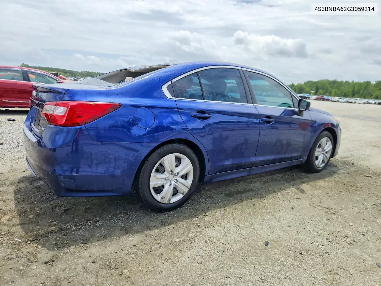 2016 Subaru Legacy 2.5I VIN: 4S3BNBA62G3059214 Lot: 62051486