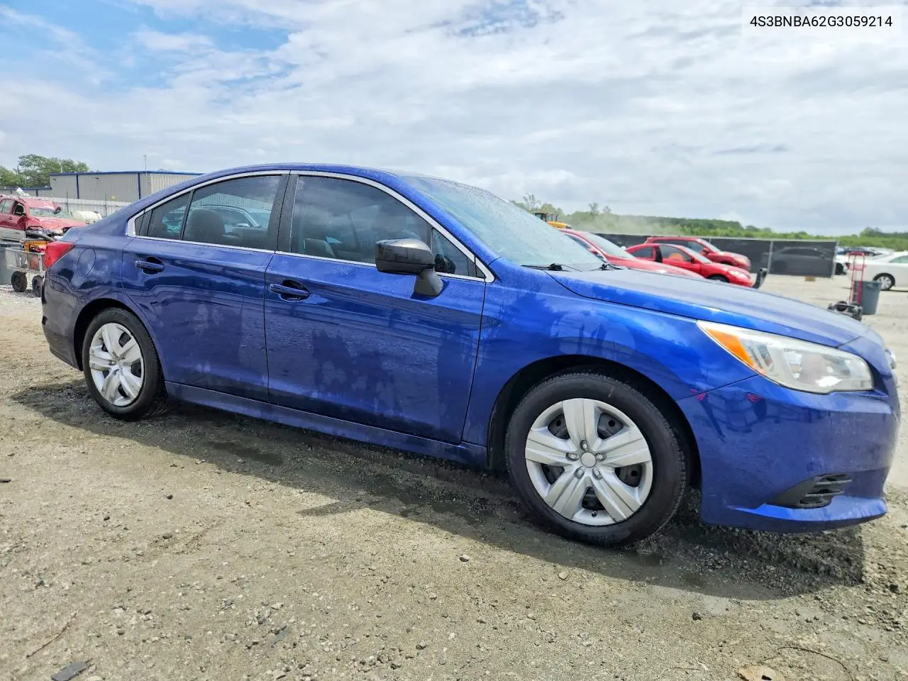 2016 Subaru Legacy 2.5I VIN: 4S3BNBA62G3059214 Lot: 62051486