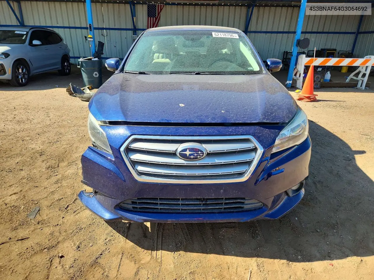 2016 Subaru Legacy 2.5I Premium VIN: 4S3BNAF64G3064692 Lot: 62118796