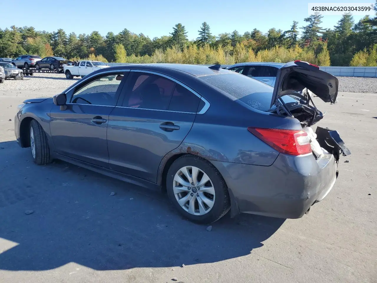 4S3BNAC62G3043599 2016 Subaru Legacy 2.5I Premium