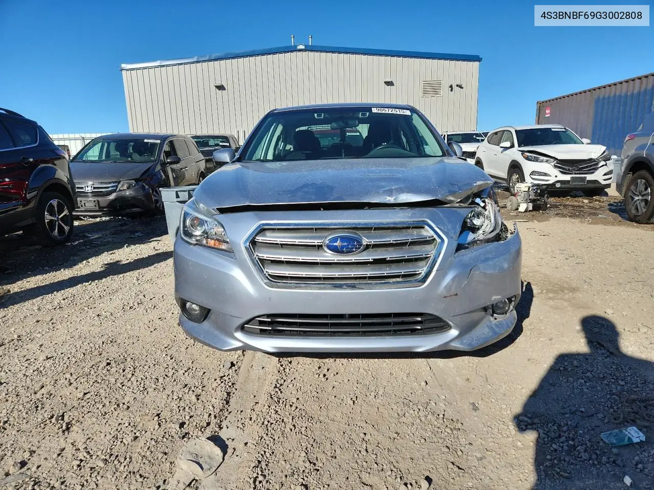 4S3BNBF69G3002808 2016 Subaru Legacy 2.5I Premium