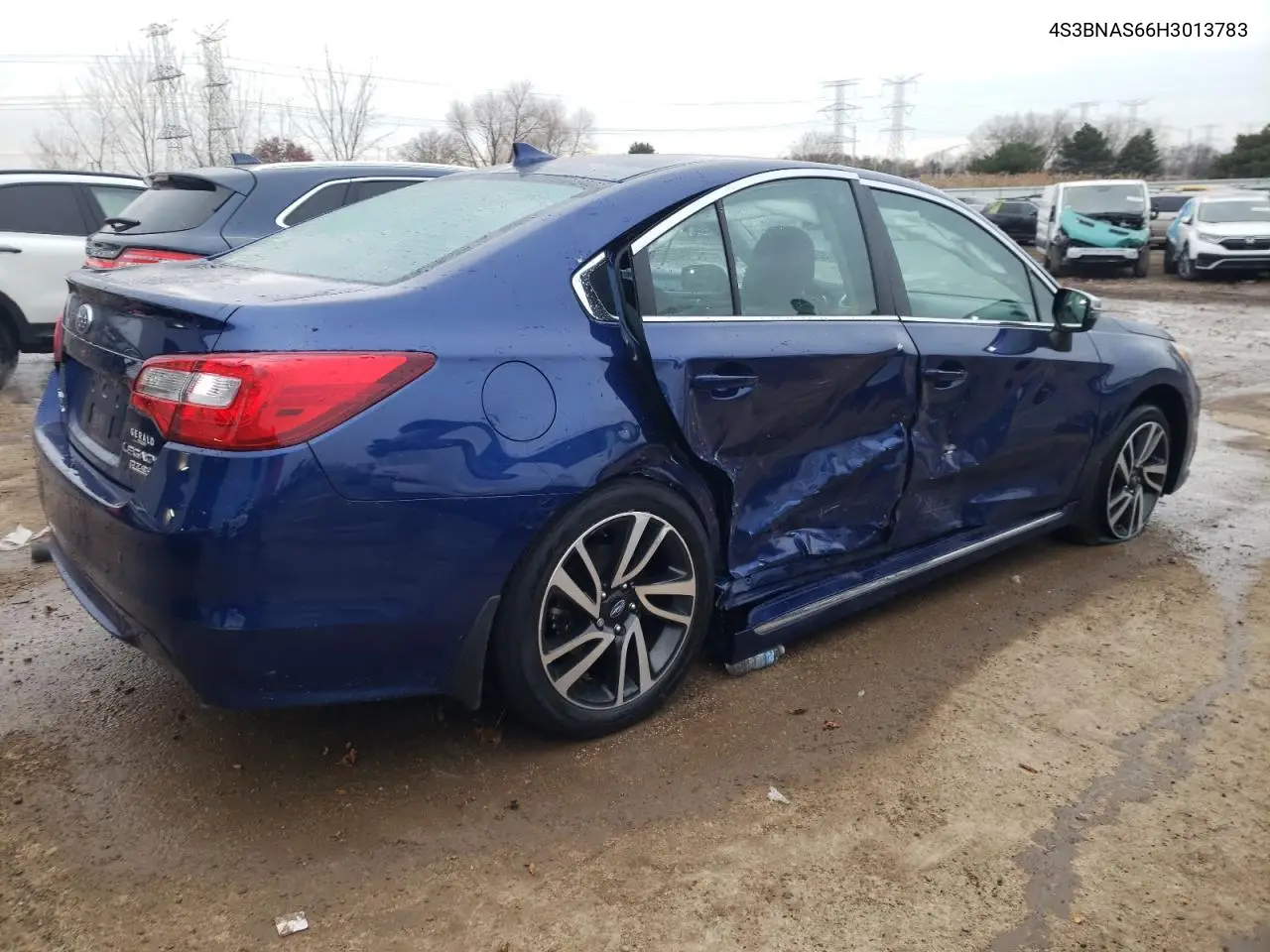 4S3BNAS66H3013783 2017 Subaru Legacy Sport