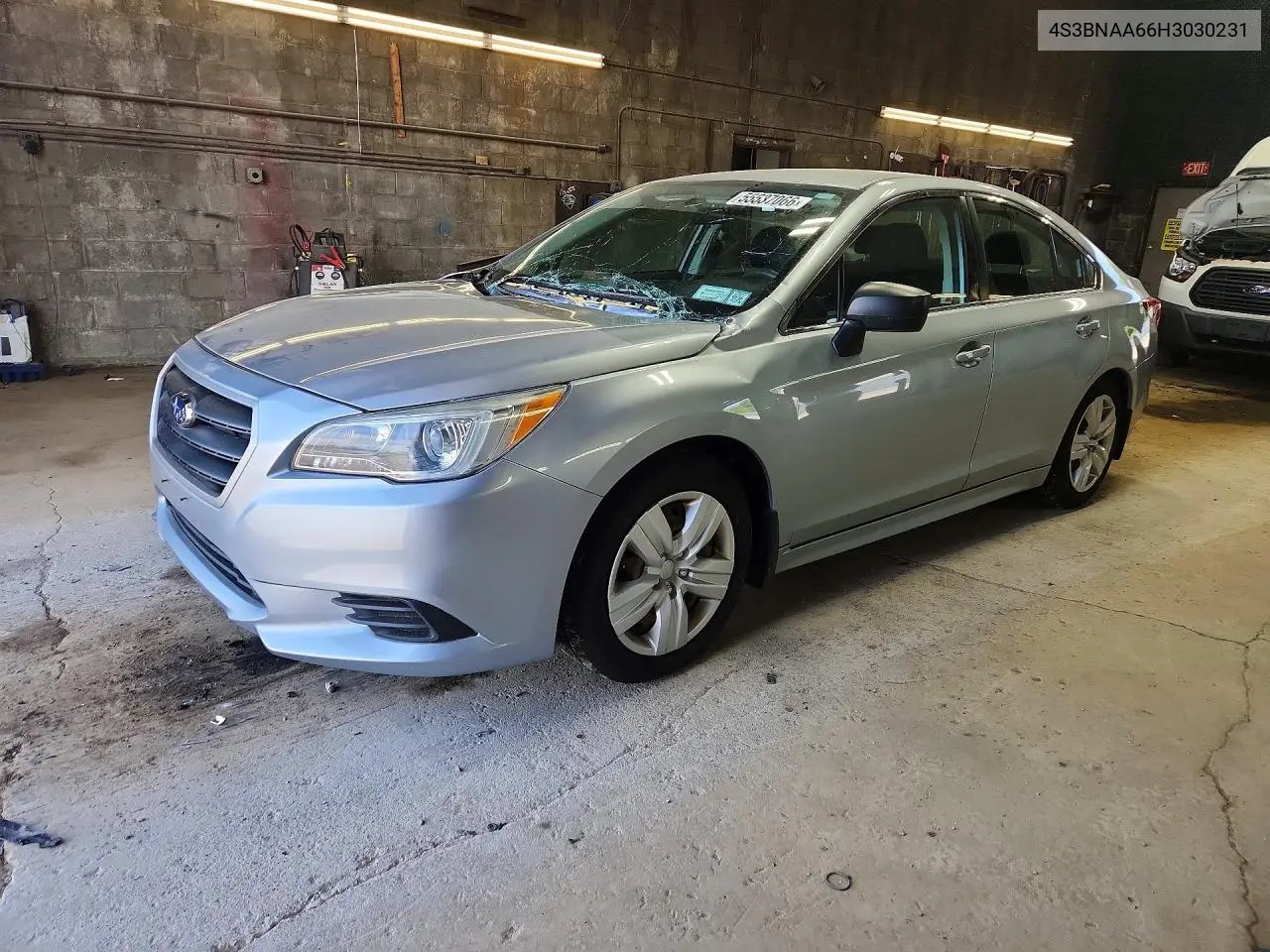 2017 Subaru Legacy 2.5I VIN: 4S3BNAA66H3030231 Lot: 55537066