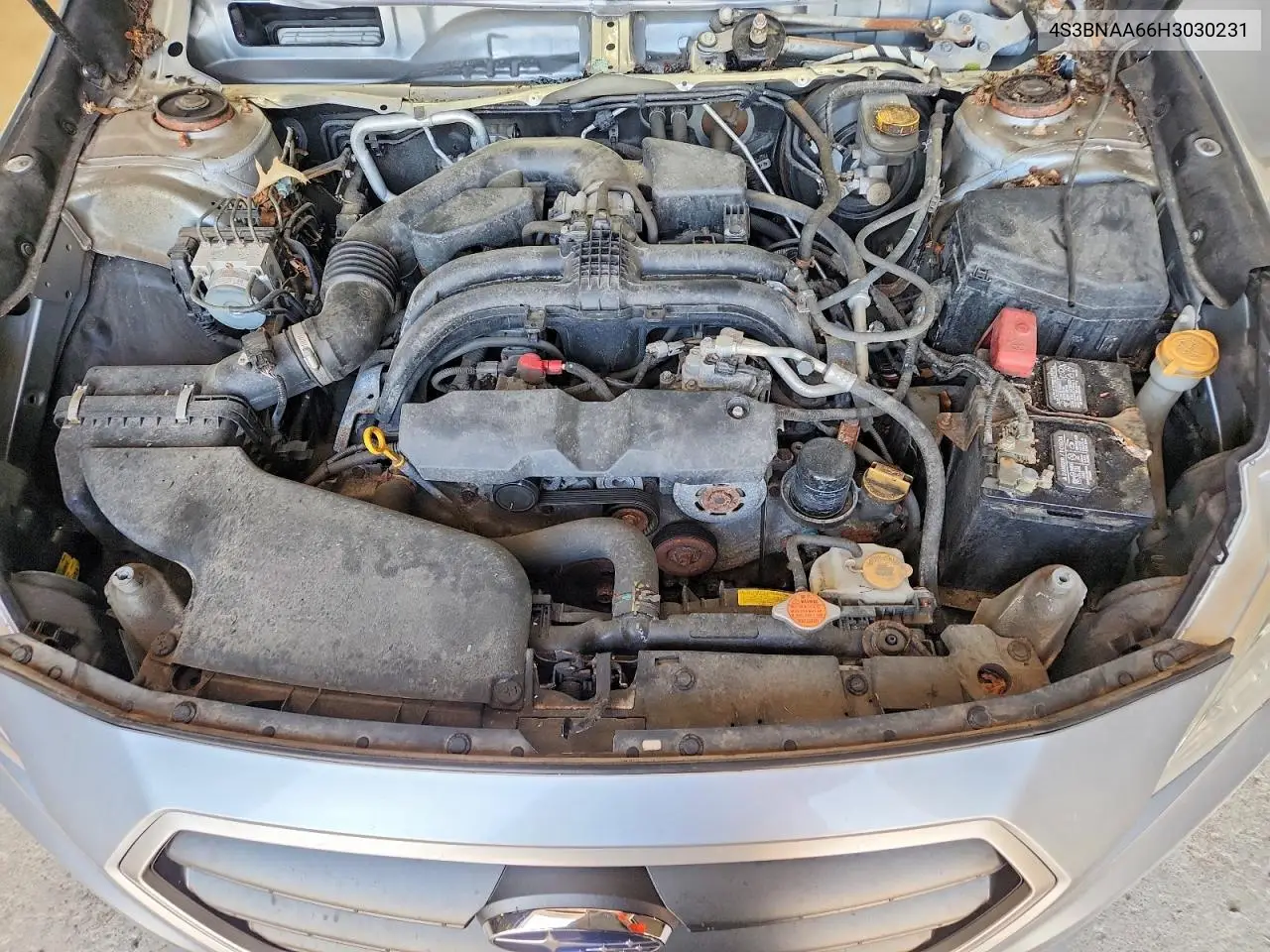 2017 Subaru Legacy 2.5I VIN: 4S3BNAA66H3030231 Lot: 55537066