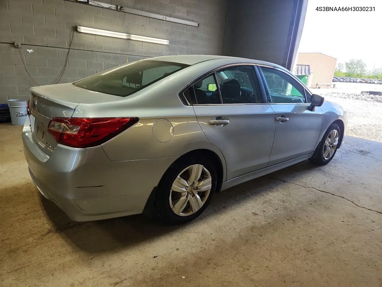 2017 Subaru Legacy 2.5I VIN: 4S3BNAA66H3030231 Lot: 55537066