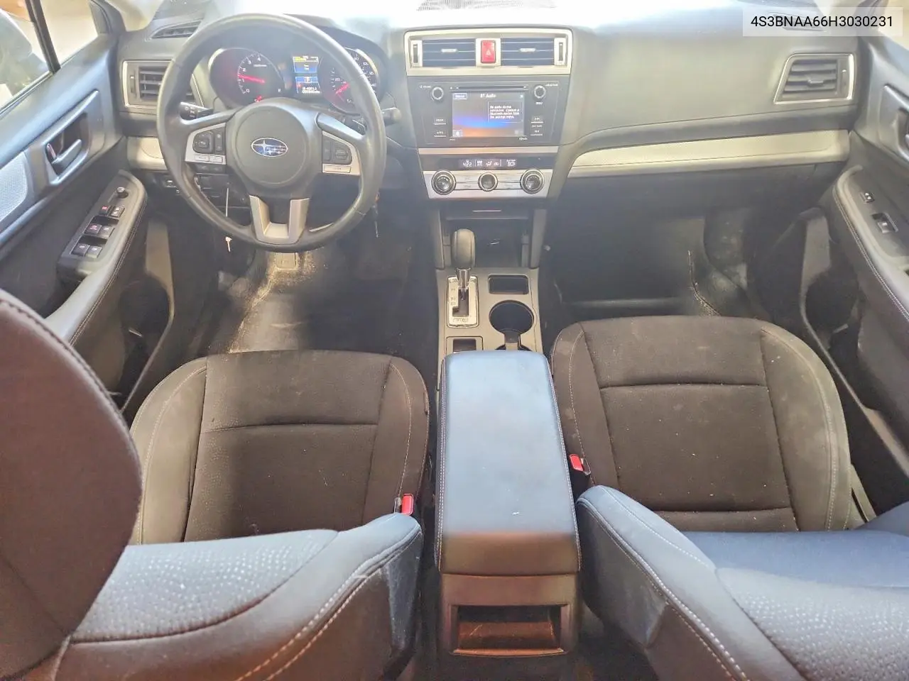 2017 Subaru Legacy 2.5I VIN: 4S3BNAA66H3030231 Lot: 55537066
