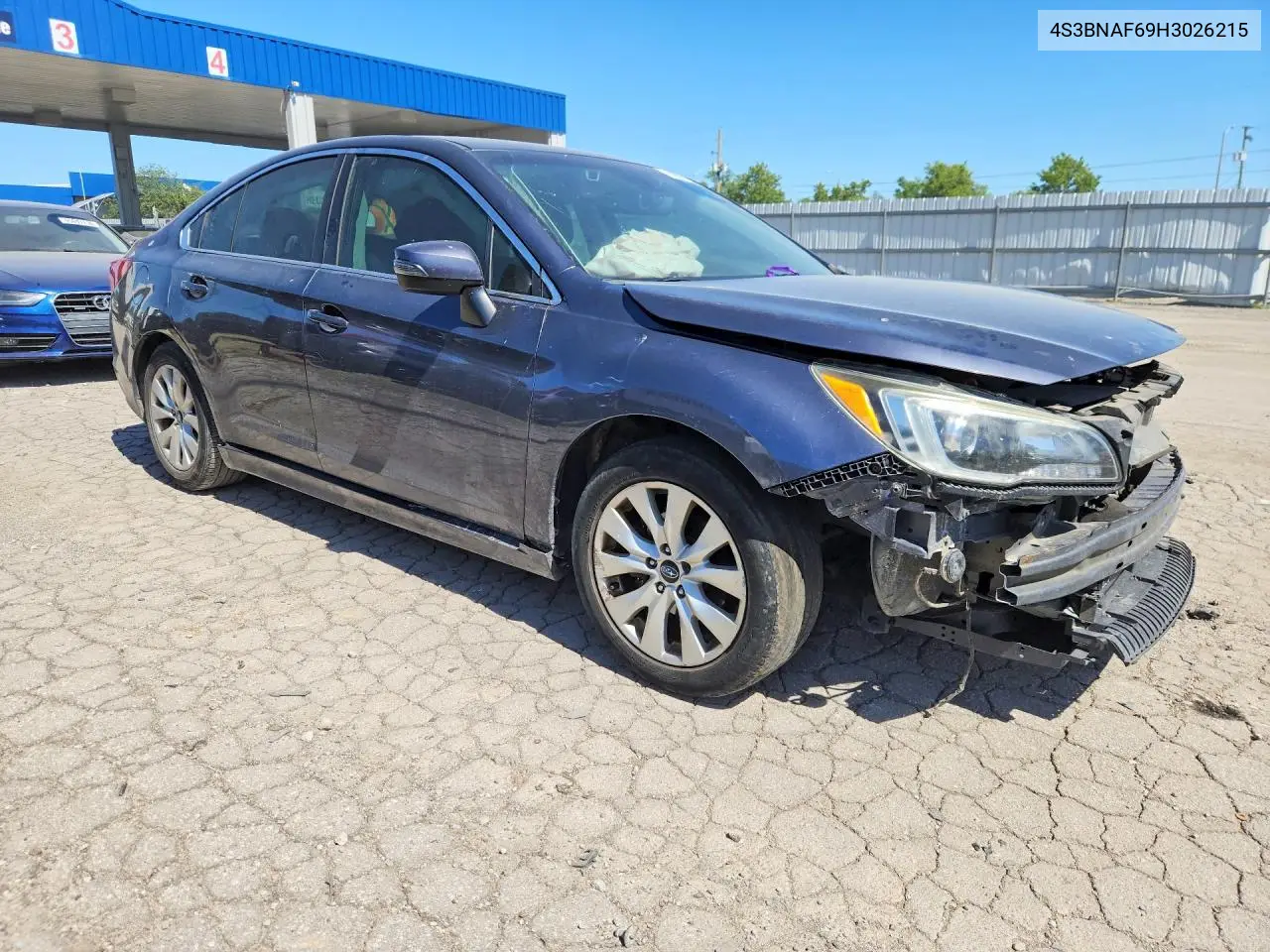 2017 Subaru Legacy 2.5I Premium VIN: 4S3BNAF69H3026215 Lot: 55988426