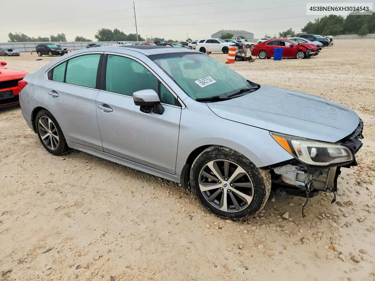 2017 Subaru Legacy 3.6R Limited VIN: 4S3BNEN6XH3034543 Lot: 56457506