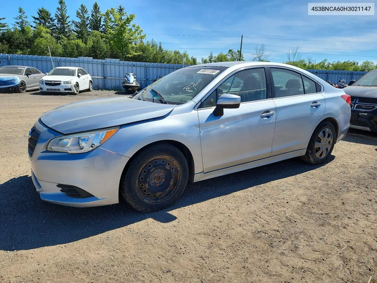 2017 Subaru Legacy 2.5I VIN: 4S3BNCA60H3021147 Lot: 56611156