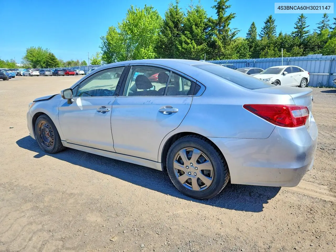 2017 Subaru Legacy 2.5I VIN: 4S3BNCA60H3021147 Lot: 56611156