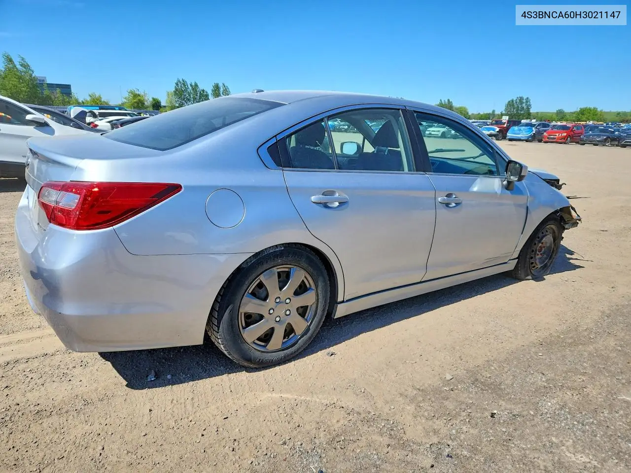 2017 Subaru Legacy 2.5I VIN: 4S3BNCA60H3021147 Lot: 56611156