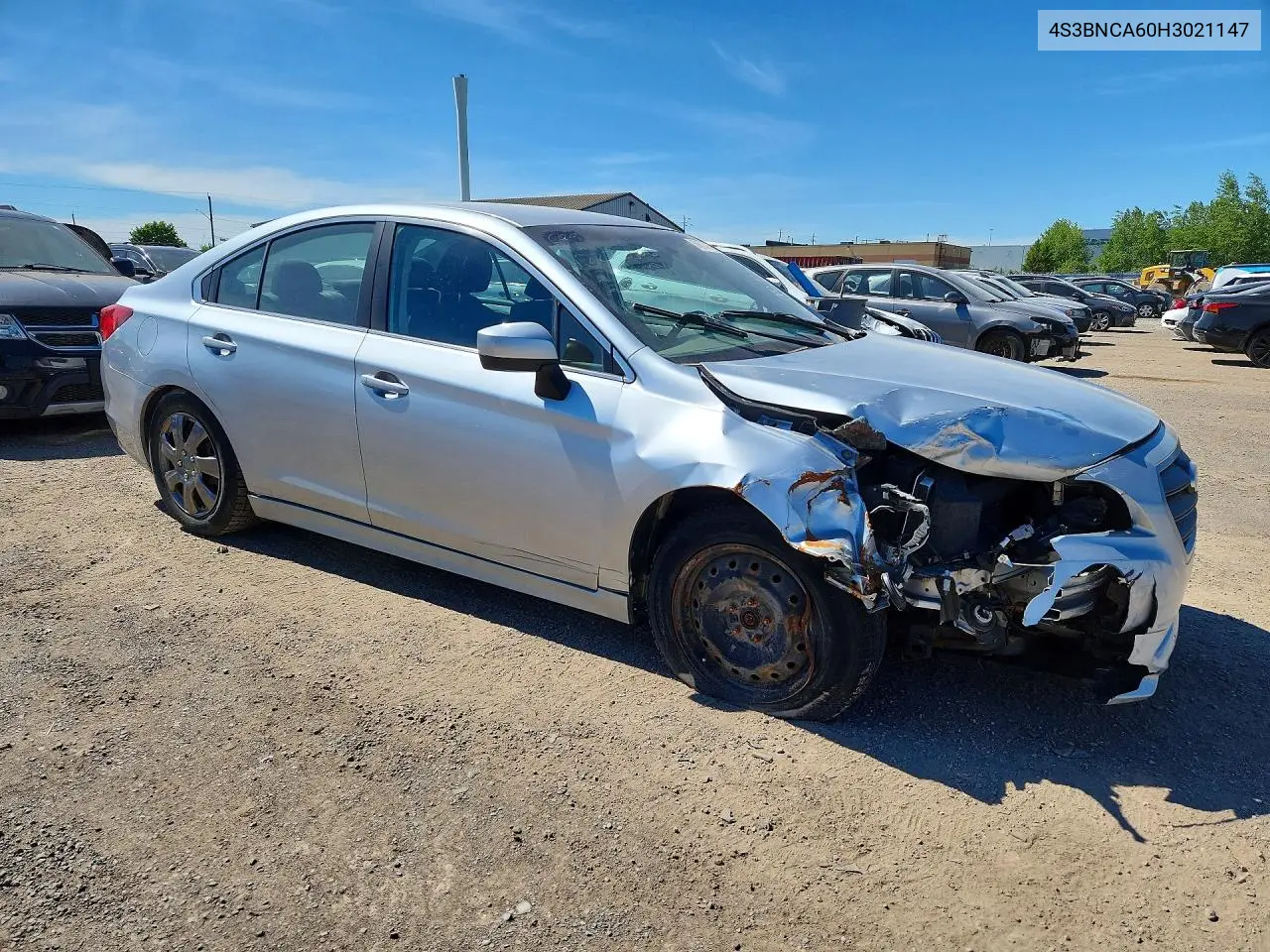 2017 Subaru Legacy 2.5I VIN: 4S3BNCA60H3021147 Lot: 56611156