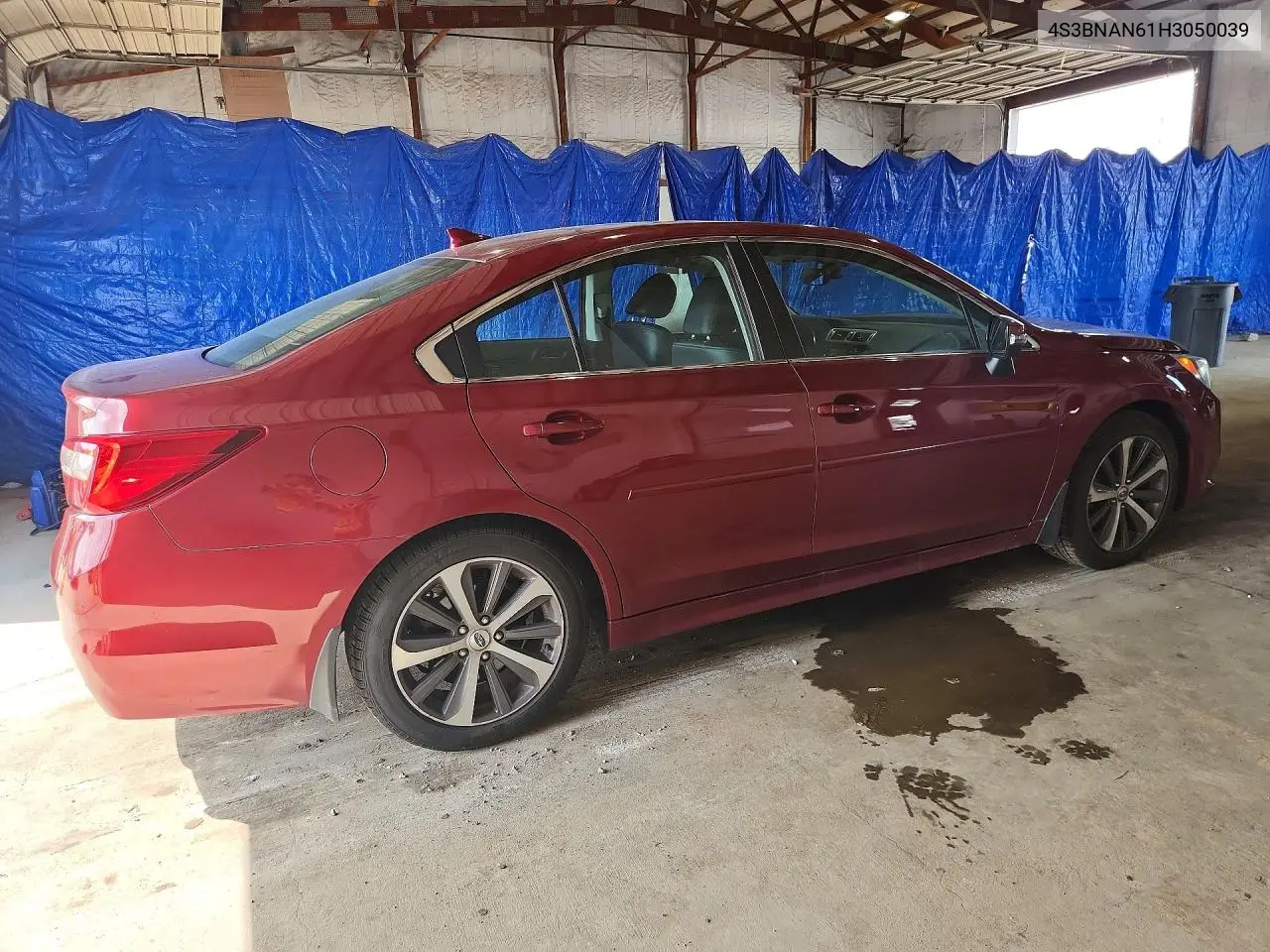 2017 Subaru Legacy 2.5I Limited VIN: 4S3BNAN61H3050039 Lot: 56681766
