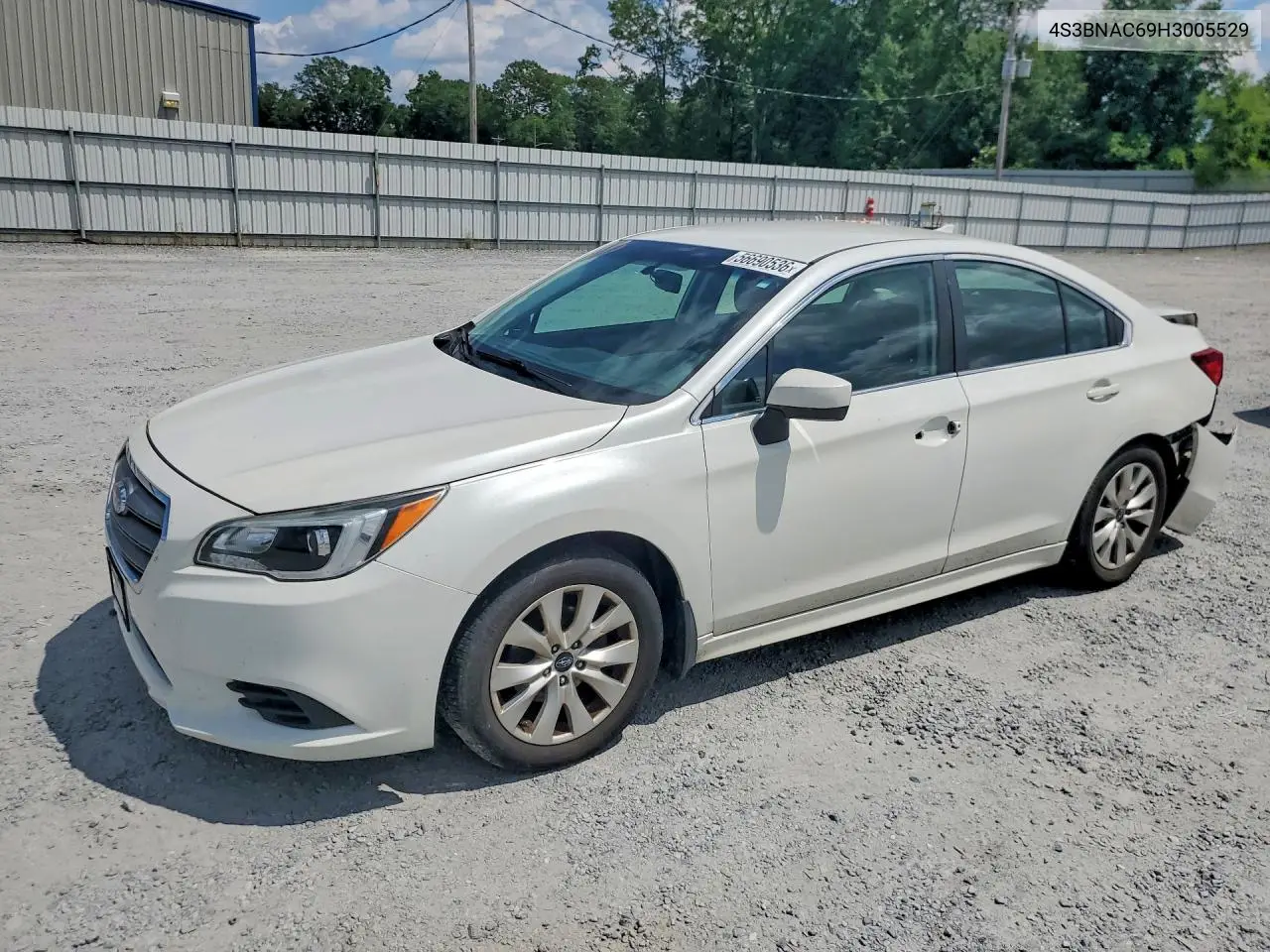 2017 Subaru Legacy 2.5I Premium VIN: 4S3BNAC69H3005529 Lot: 56690536