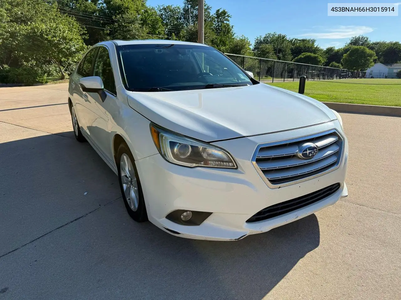 2017 Subaru Legacy 2.5I Premium VIN: 4S3BNAH66H3015914 Lot: 57273756