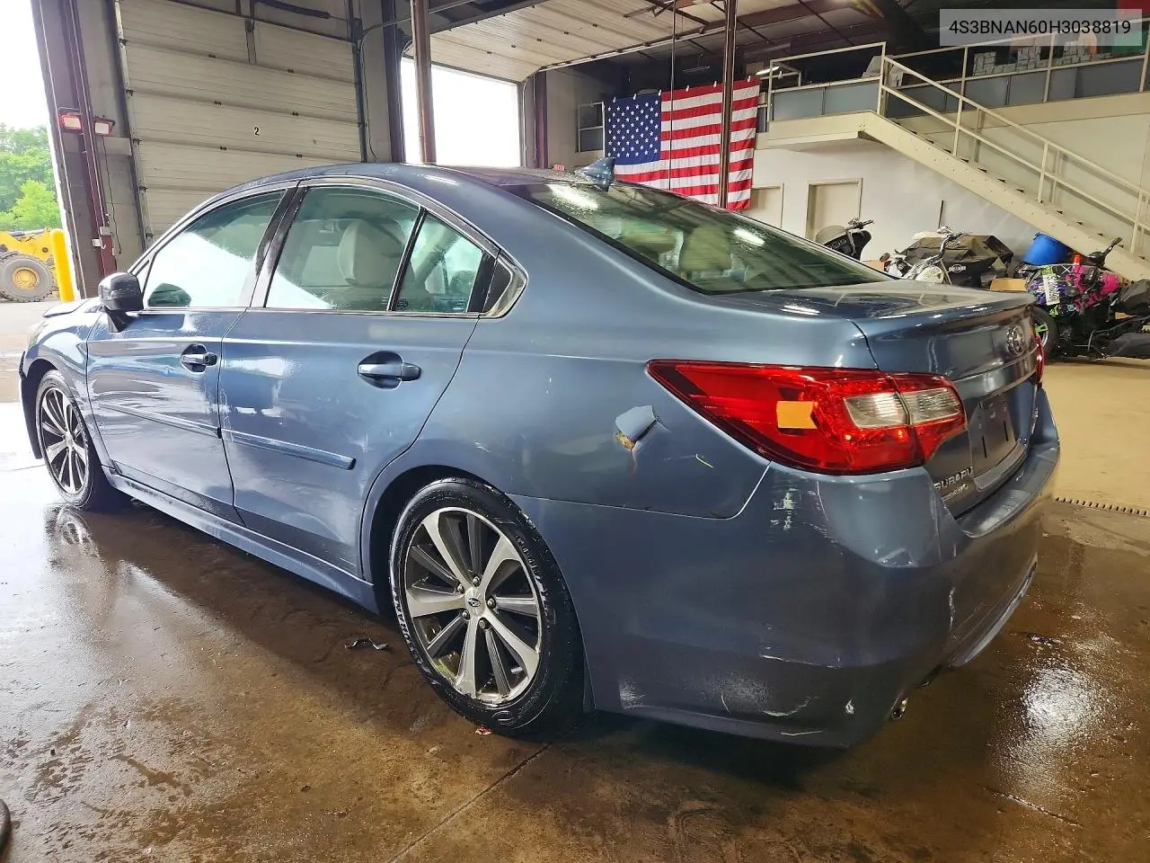 2017 Subaru Legacy 2.5I Limited VIN: 4S3BNAN60H3038819 Lot: 57923376