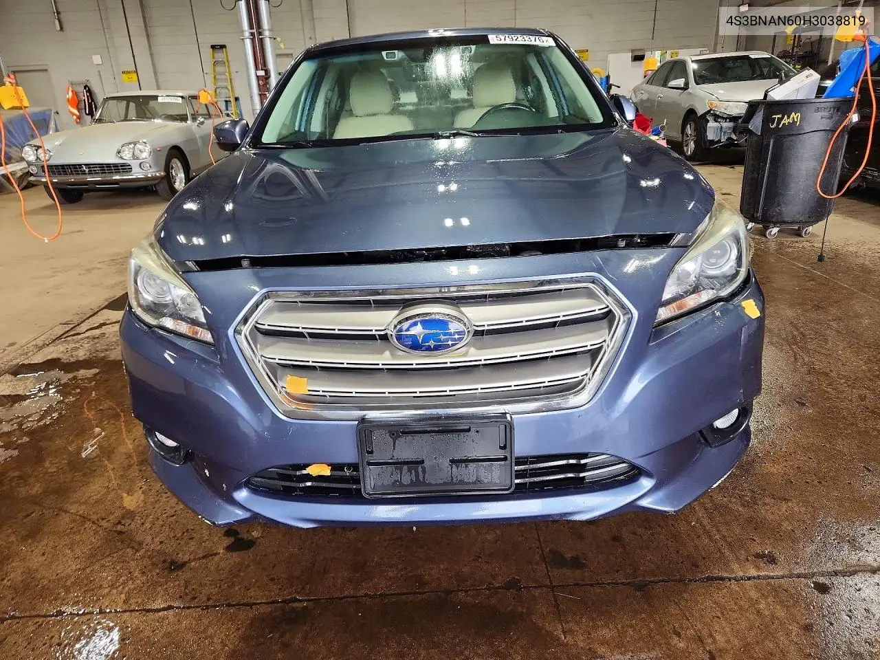 2017 Subaru Legacy 2.5I Limited VIN: 4S3BNAN60H3038819 Lot: 57923376