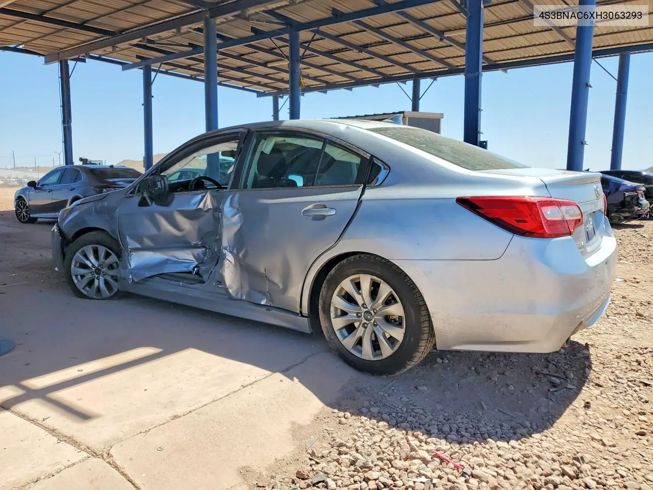 2017 Subaru Legacy 2.5I Premium VIN: 4S3BNAC6XH3063293 Lot: 59018566