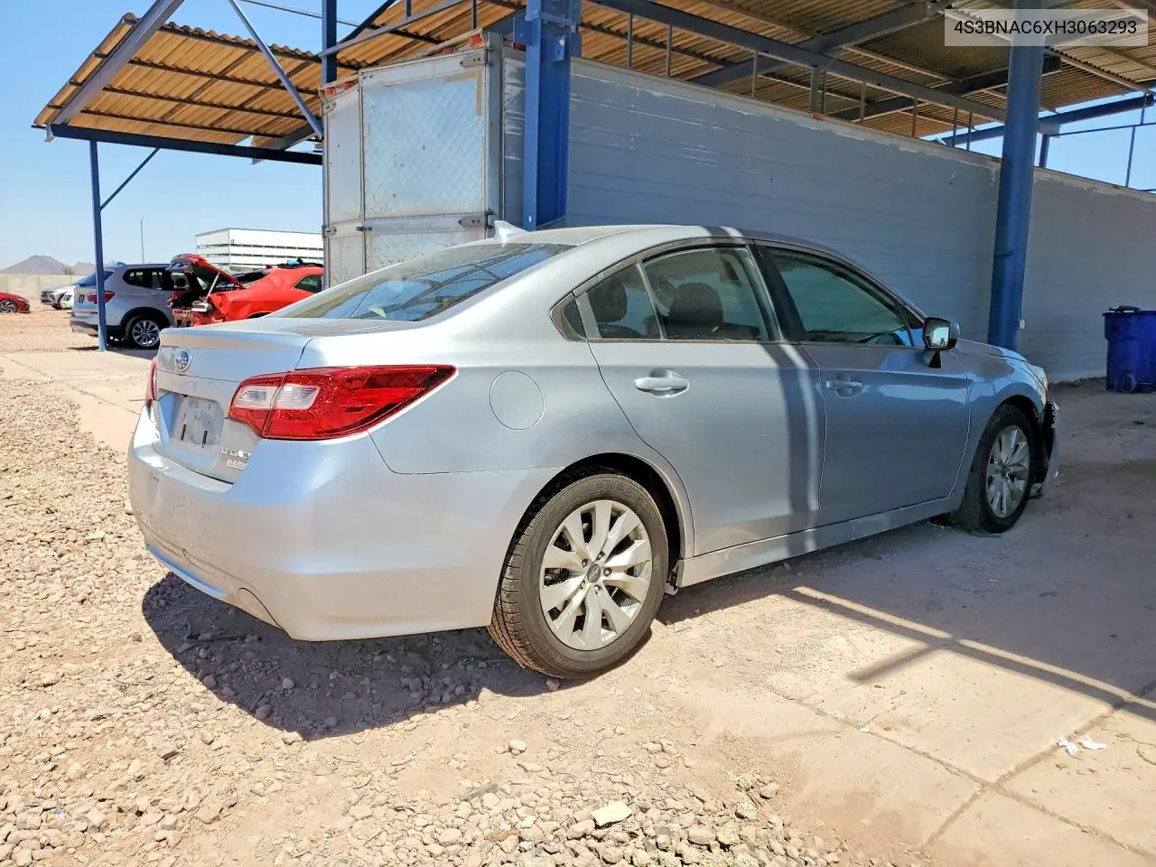 2017 Subaru Legacy 2.5I Premium VIN: 4S3BNAC6XH3063293 Lot: 59018566
