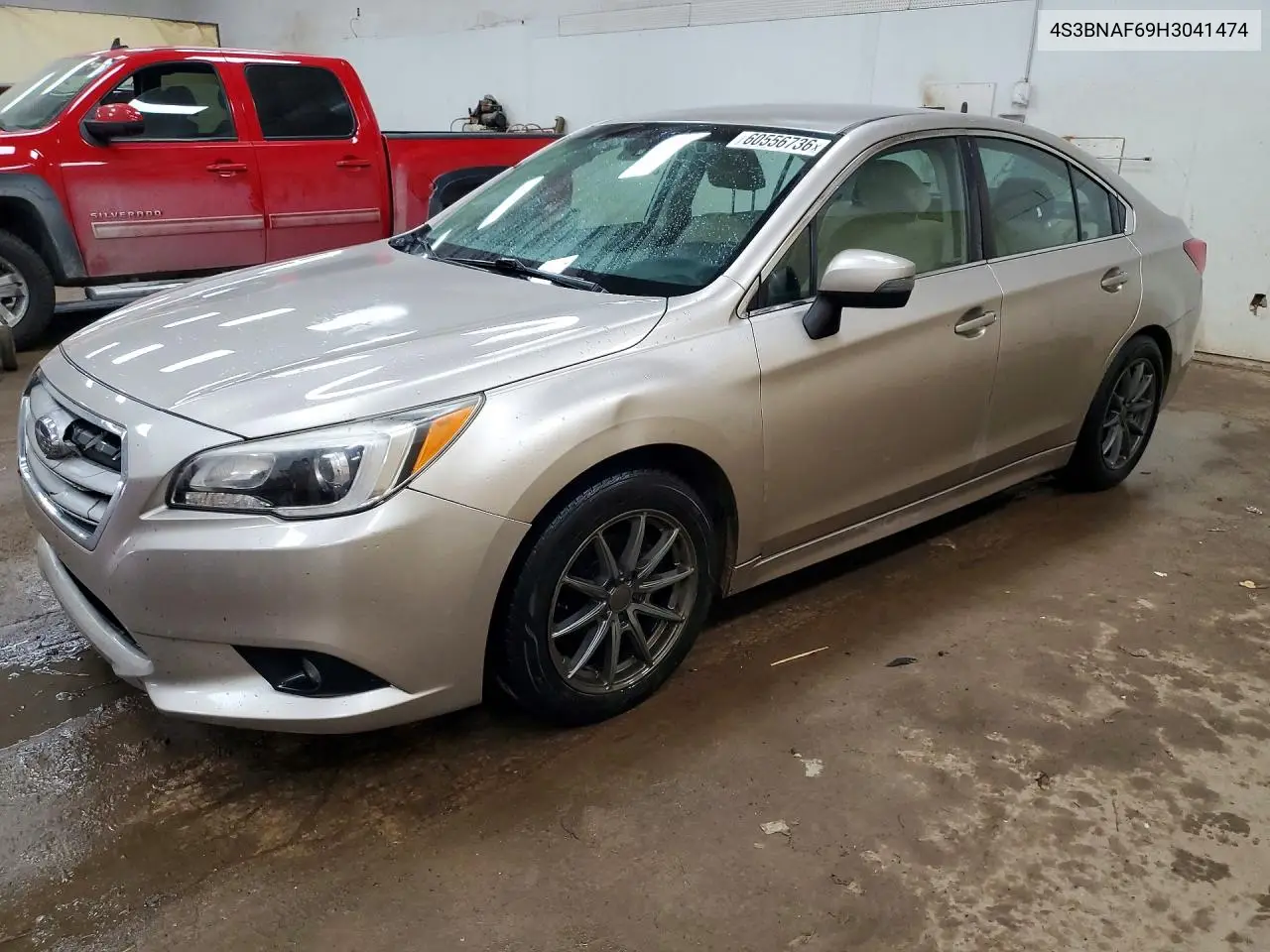 2017 Subaru Legacy 2.5I Premium VIN: 4S3BNAF69H3041474 Lot: 60556736