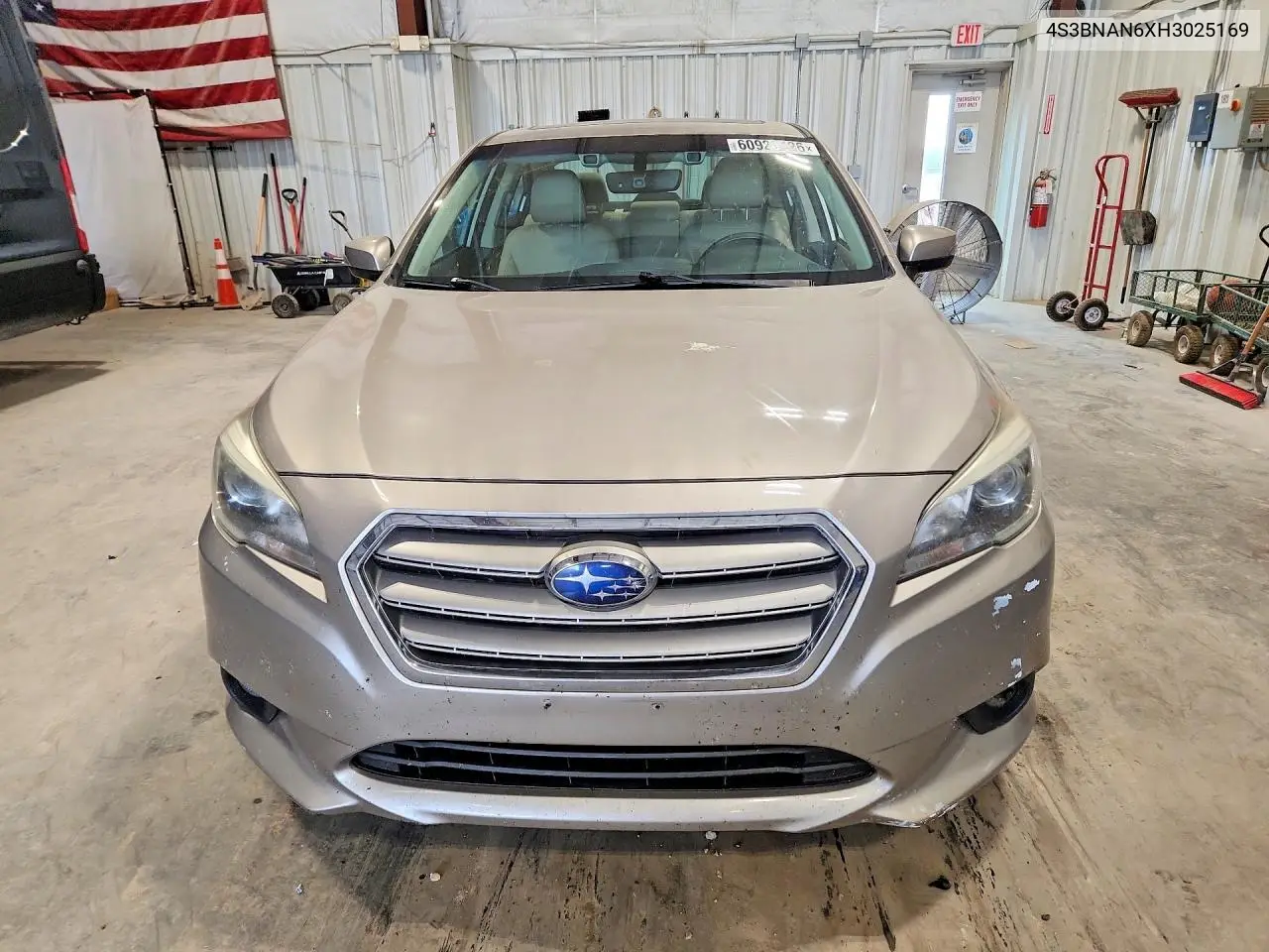 4S3BNAN6XH3025169 2017 Subaru Legacy 2.5I Limited