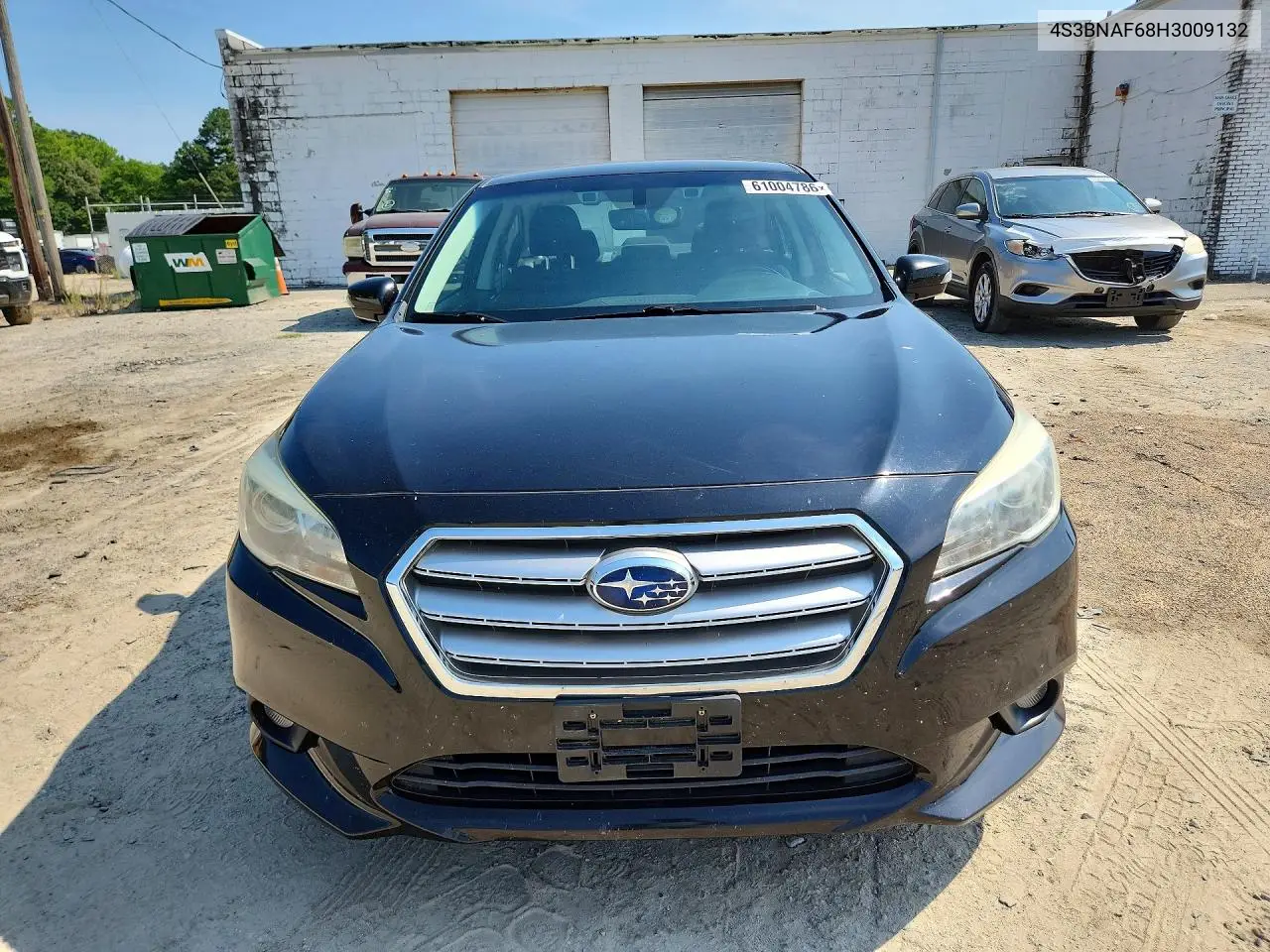 2017 Subaru Legacy 2.5I Premium VIN: 4S3BNAF68H3009132 Lot: 61004786