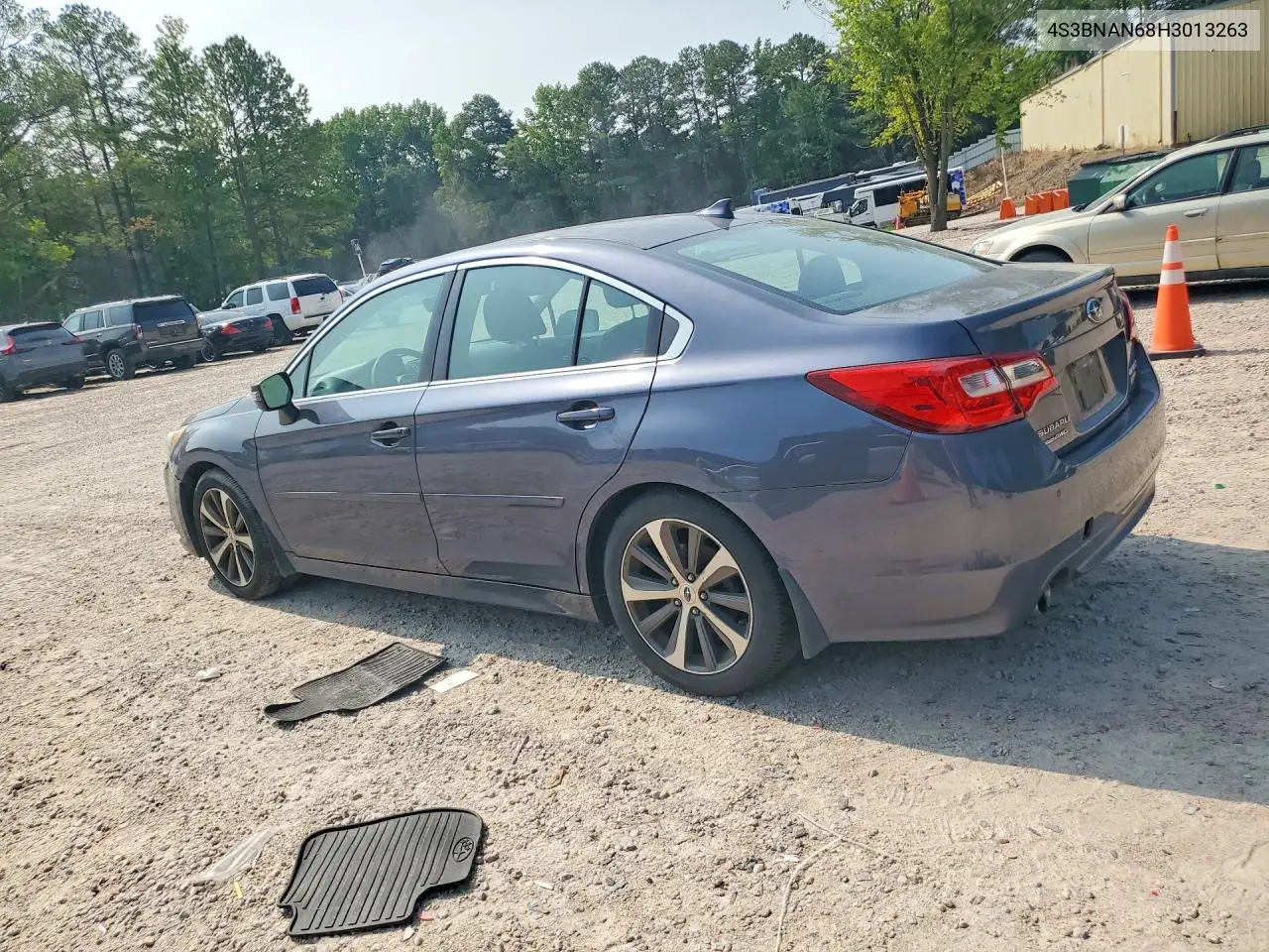 2017 Subaru Legacy 2.5I Limited VIN: 4S3BNAN68H3013263 Lot: 61110826