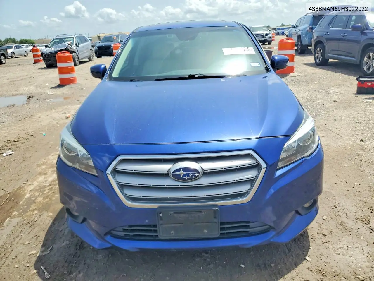 2017 Subaru Legacy 2.5I Limited VIN: 4S3BNAN69H3022022 Lot: 61380556