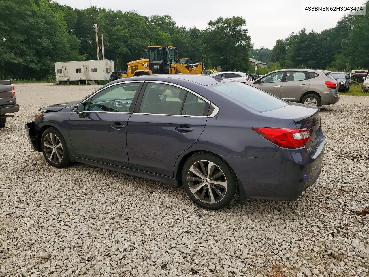 2017 Subaru Legacy 3.6R Limited VIN: 4S3BNEN62H3043494 Lot: 61414216