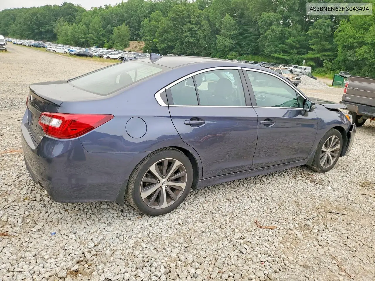 2017 Subaru Legacy 3.6R Limited VIN: 4S3BNEN62H3043494 Lot: 61414216