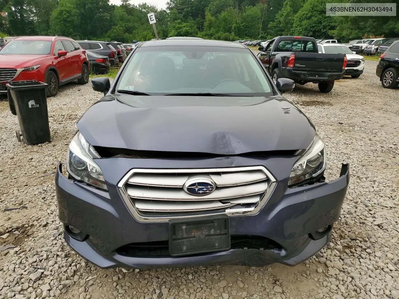 2017 Subaru Legacy 3.6R Limited VIN: 4S3BNEN62H3043494 Lot: 61414216