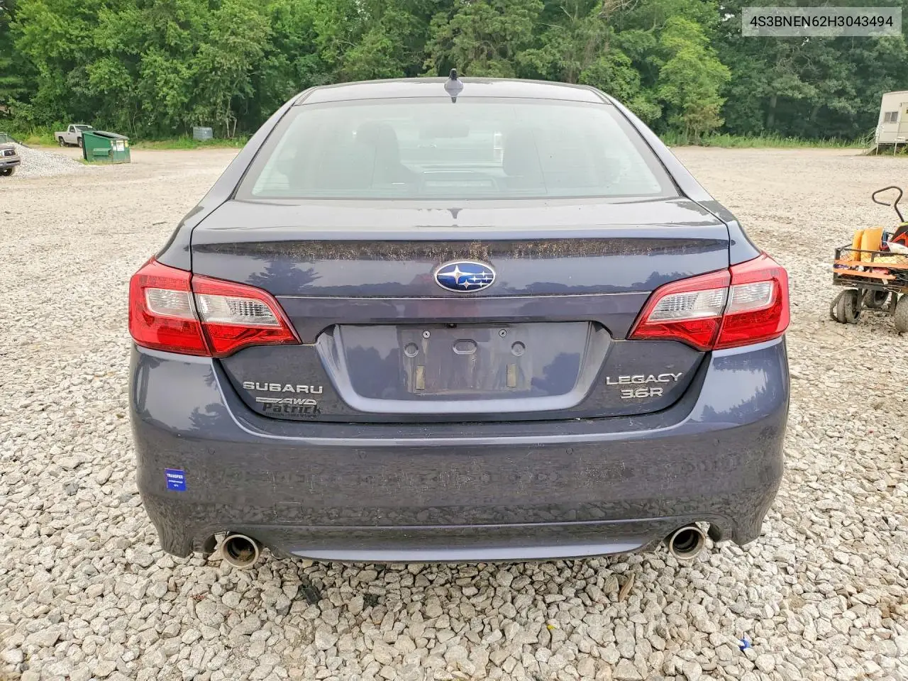 2017 Subaru Legacy 3.6R Limited VIN: 4S3BNEN62H3043494 Lot: 61414216