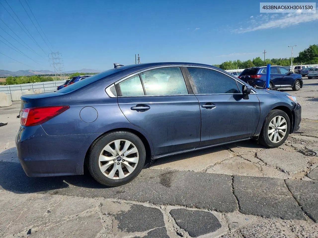 2017 Subaru Legacy VIN: 4S3BNAC6XH3061530 Lot: 62207266