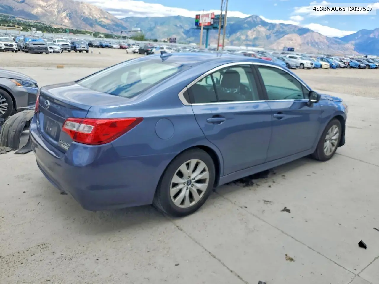 2017 Subaru Legacy 2.5I Premium VIN: 4S3BNAC65H3037507 Lot: 85628525