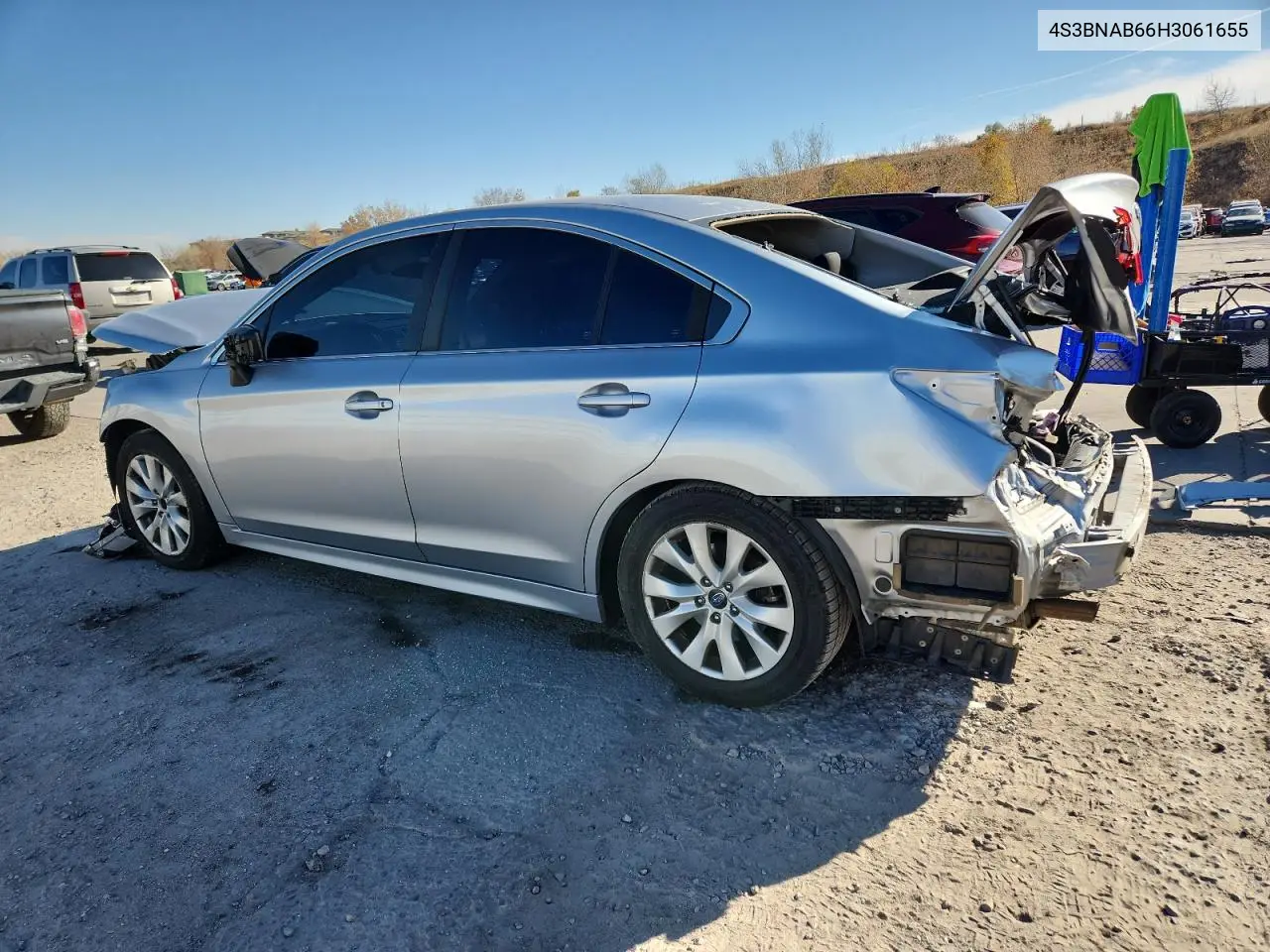 4S3BNAB66H3061655 2017 Subaru Legacy 2.5I