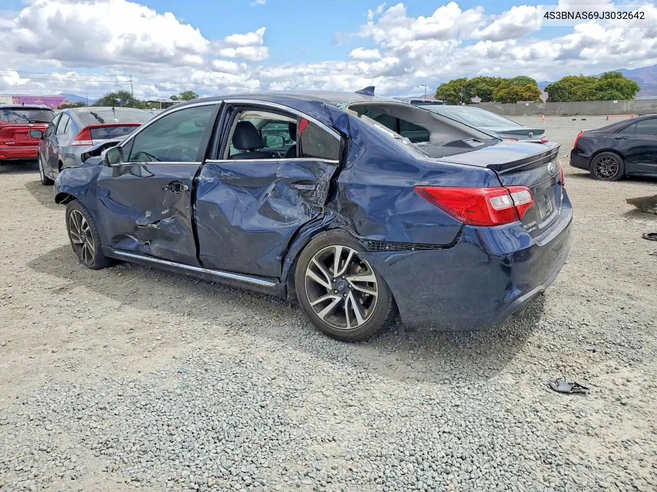 2018 Subaru Legacy Sport VIN: 4S3BNAS69J3032642 Lot: 55103706