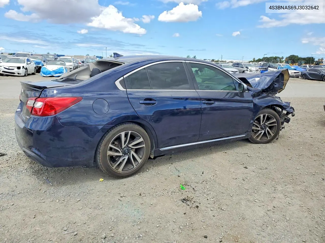 2018 Subaru Legacy Sport VIN: 4S3BNAS69J3032642 Lot: 55103706