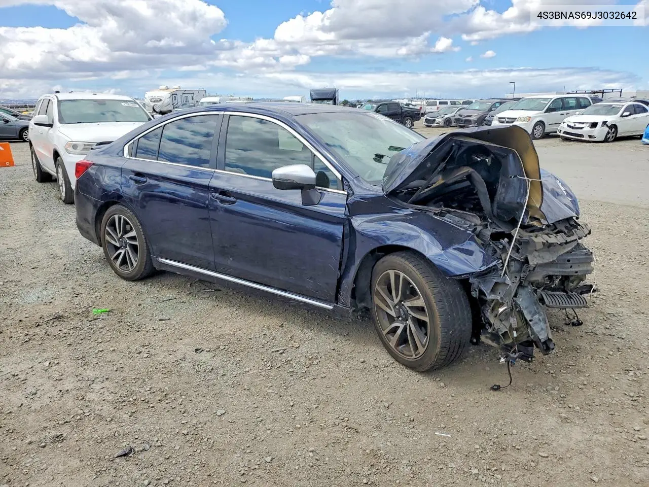 2018 Subaru Legacy Sport VIN: 4S3BNAS69J3032642 Lot: 55103706